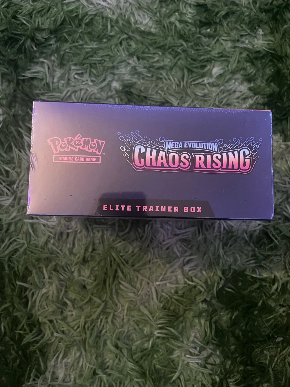 Pokemon Mega Evolution Chaos Rising Elite Trainer Box - Blue, Purple, Pink
